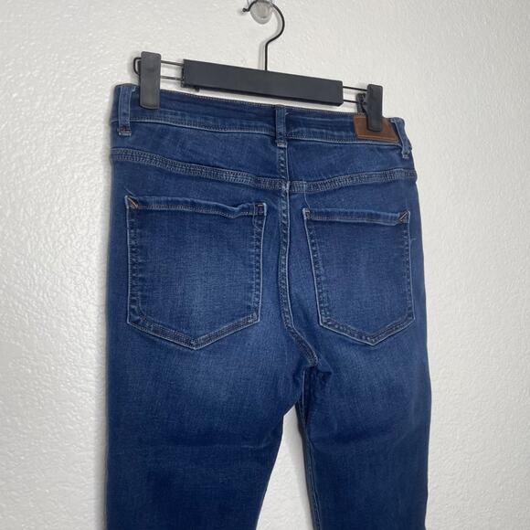 Express Womens Jeans Size 4 Perfect Ankle Legging High Rise Denim Blue - Picture 16 of 16